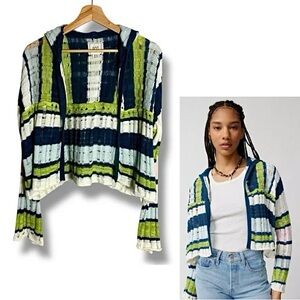 Urban Outfitters | BDG 'Megan' Hooded Striped Cardigan